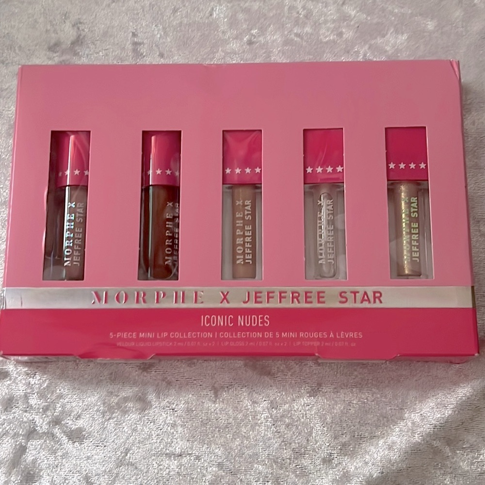 Morphe x Jeffree Star Iconic Nudes Lipgloss NIB